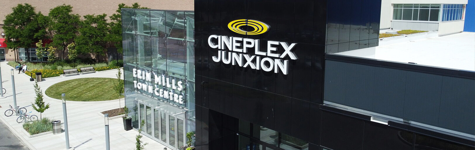Cineplex Junxion exterior at Erin Mills Mall